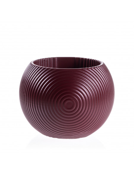 Donica Solid Lines Maroon Poli  10 cm