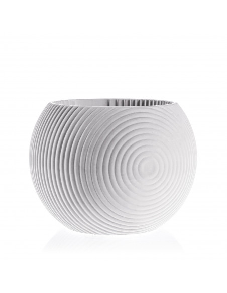 Donica Solid Lines Unpainted 10 cm