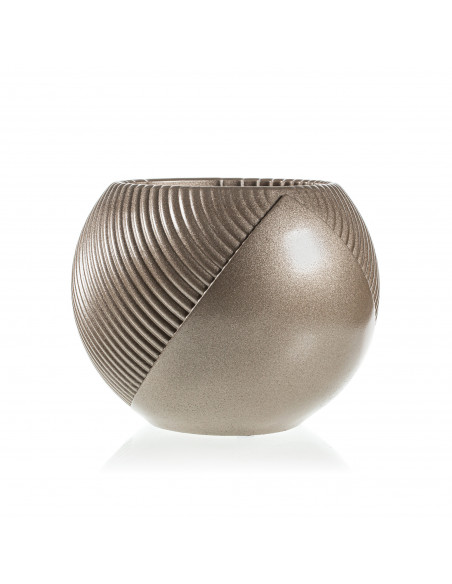 Donica Half Lines Brass Poli 12 cm