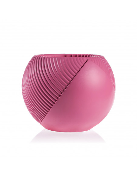 Donica Half Lines Candy Pink Poli 12 cm