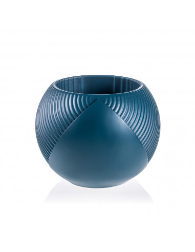 Donica Half Lines Dark Turquoise Poli...