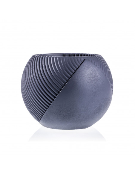 Donica Half Lines Midnight Gray Poli  12 cm