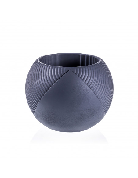 Donica Half Lines Midnight Gray Poli  12 cm