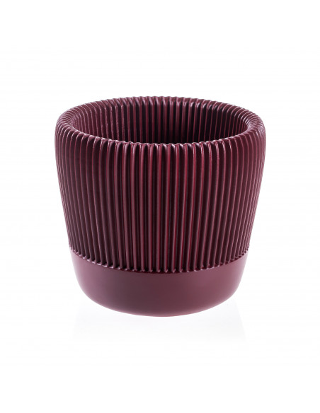 Donica Upside Lines Maroon Poli  12 cm