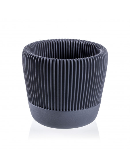 Donica Upside Lines Midnight Gray Poli  12 cm