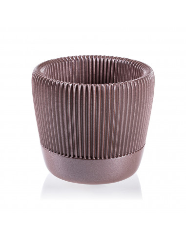 Donica Upside Lines Rose Gold Poli...