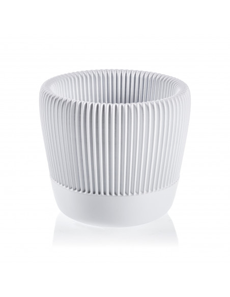 Donica Upside Lines White Matt Poli 12 cm