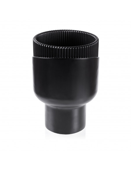 Donica Hidden Lines Black Matt Poli 18 cm