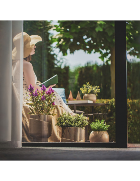 Donica Hidden Lines Brass Poli 18 cm