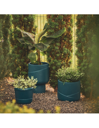 Donica Hidden Lines Steel Poli  18 cm