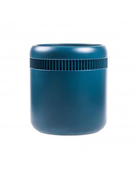 Donica Fine Lines Dark Turquoise Poli 18 cm