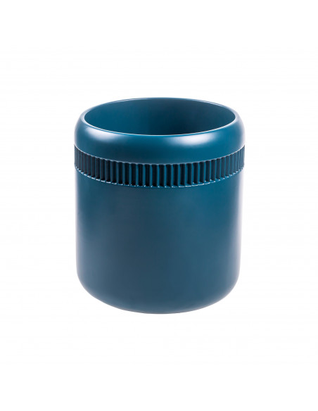 Donica Fine Lines Dark Turquoise Poli 18 cm