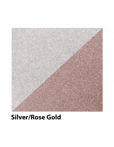 Świeca Rolls set of 2 Silver, Rose Gold