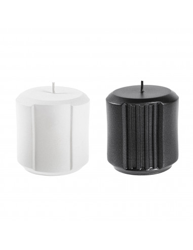 Świeca Rolls set of 2 White + Black...